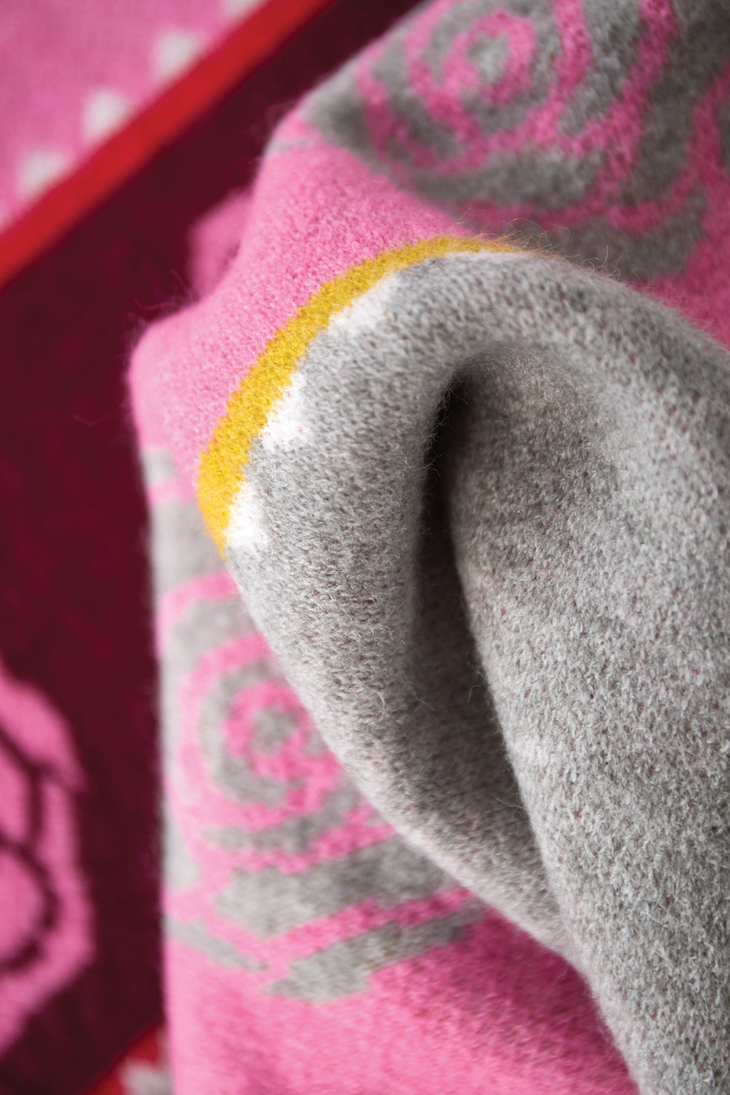 Gebreide Polyestervezel Vrouwen Cardigan Casual Bloemenprint