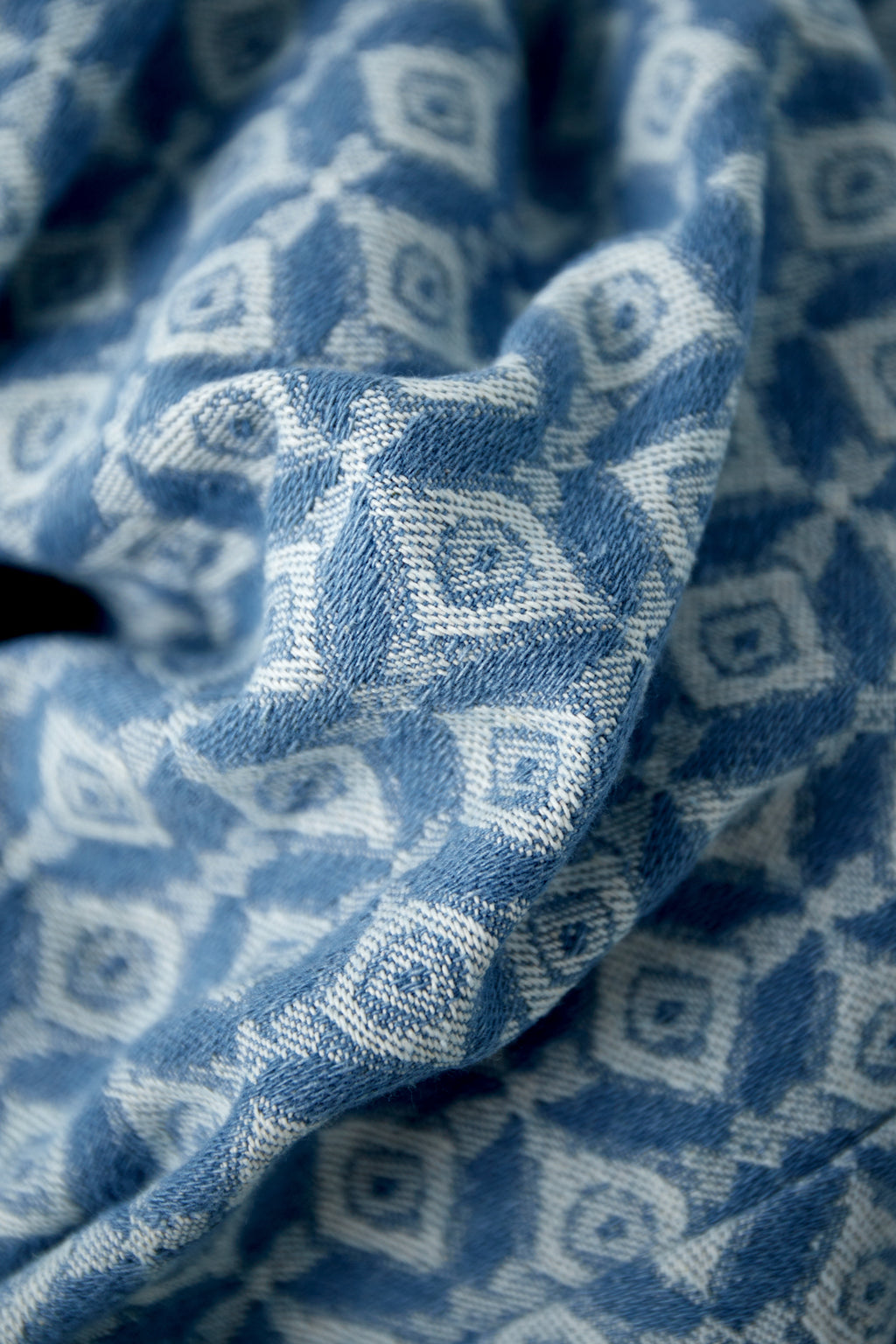 Cotton Woven Vrouwen Rechte Broek Geometrisch Patroon