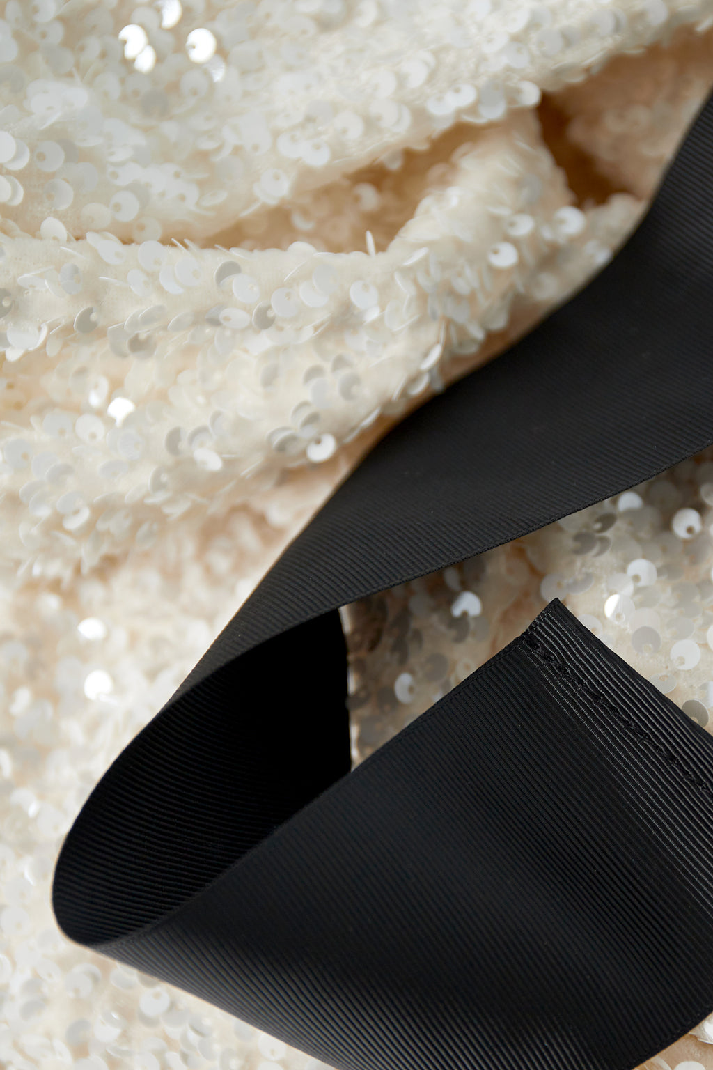 Polyester Lange Mouw Top Geknipt Met Vlinderdetail