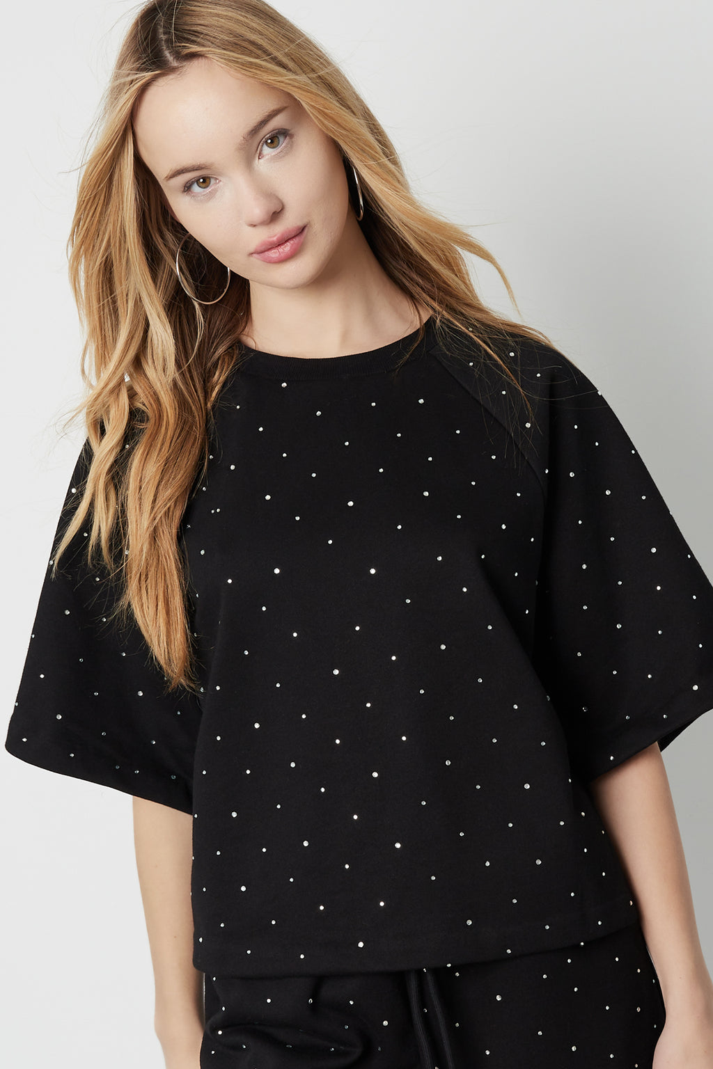 Katoen Vrouwen T-shirt Oversized Lente/Zomer