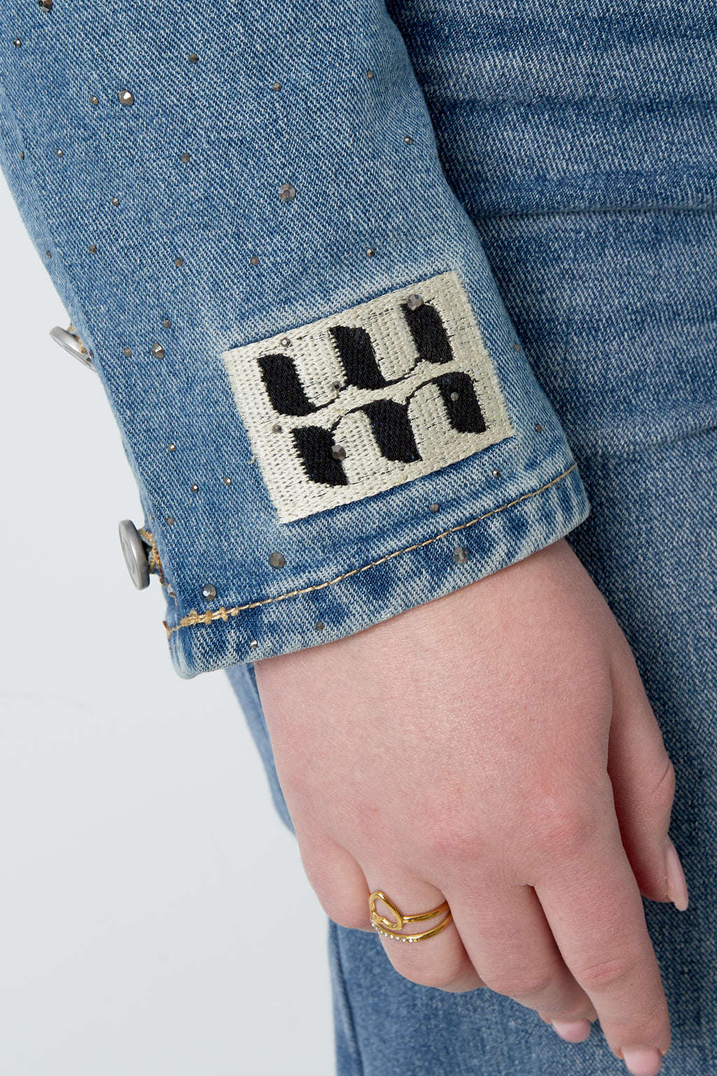 Denim Vrouwen Korte Jas Classic Fit