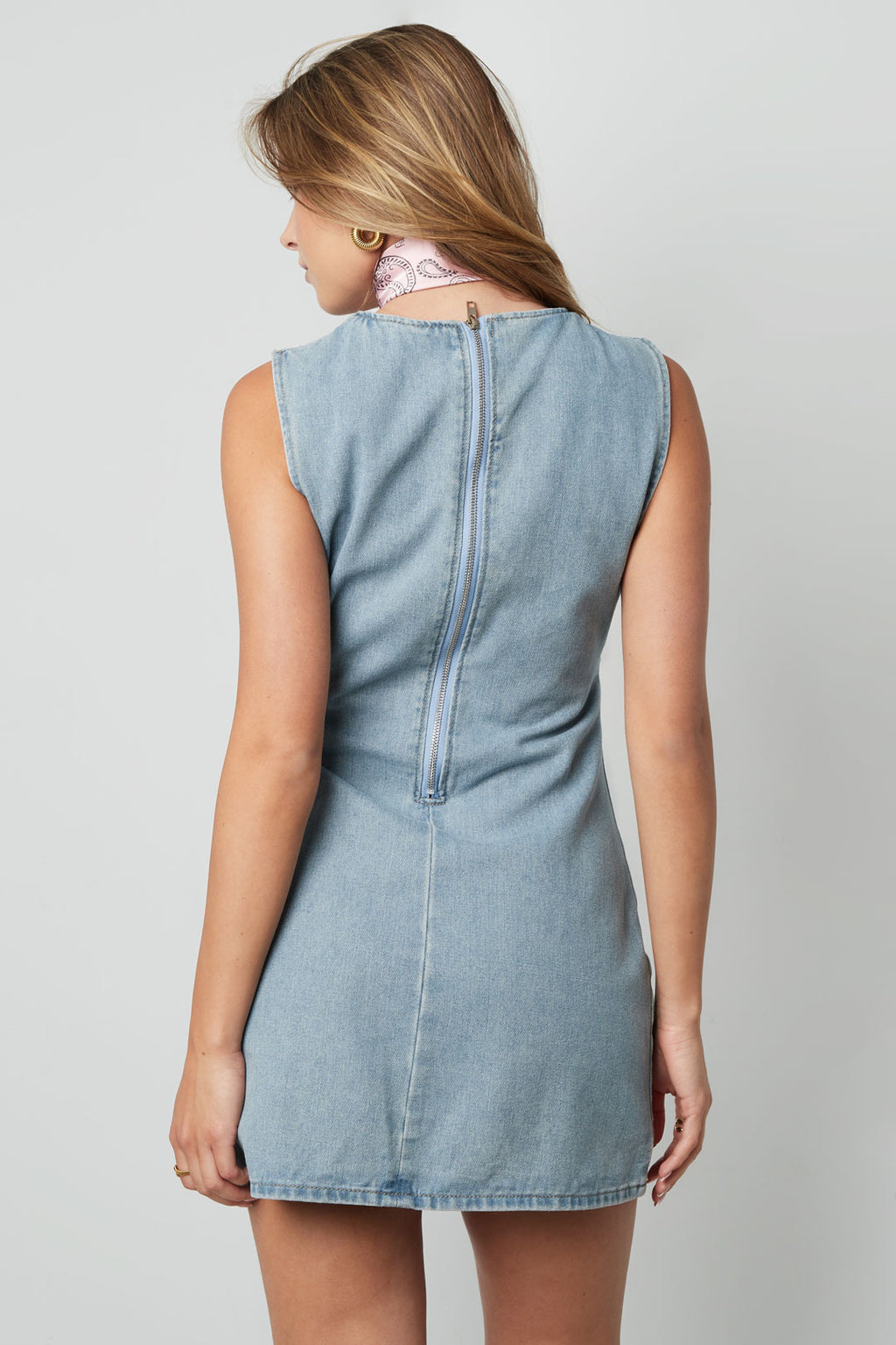 Cotton Vrouwen Mini Jurk Mouwloos Bodycon