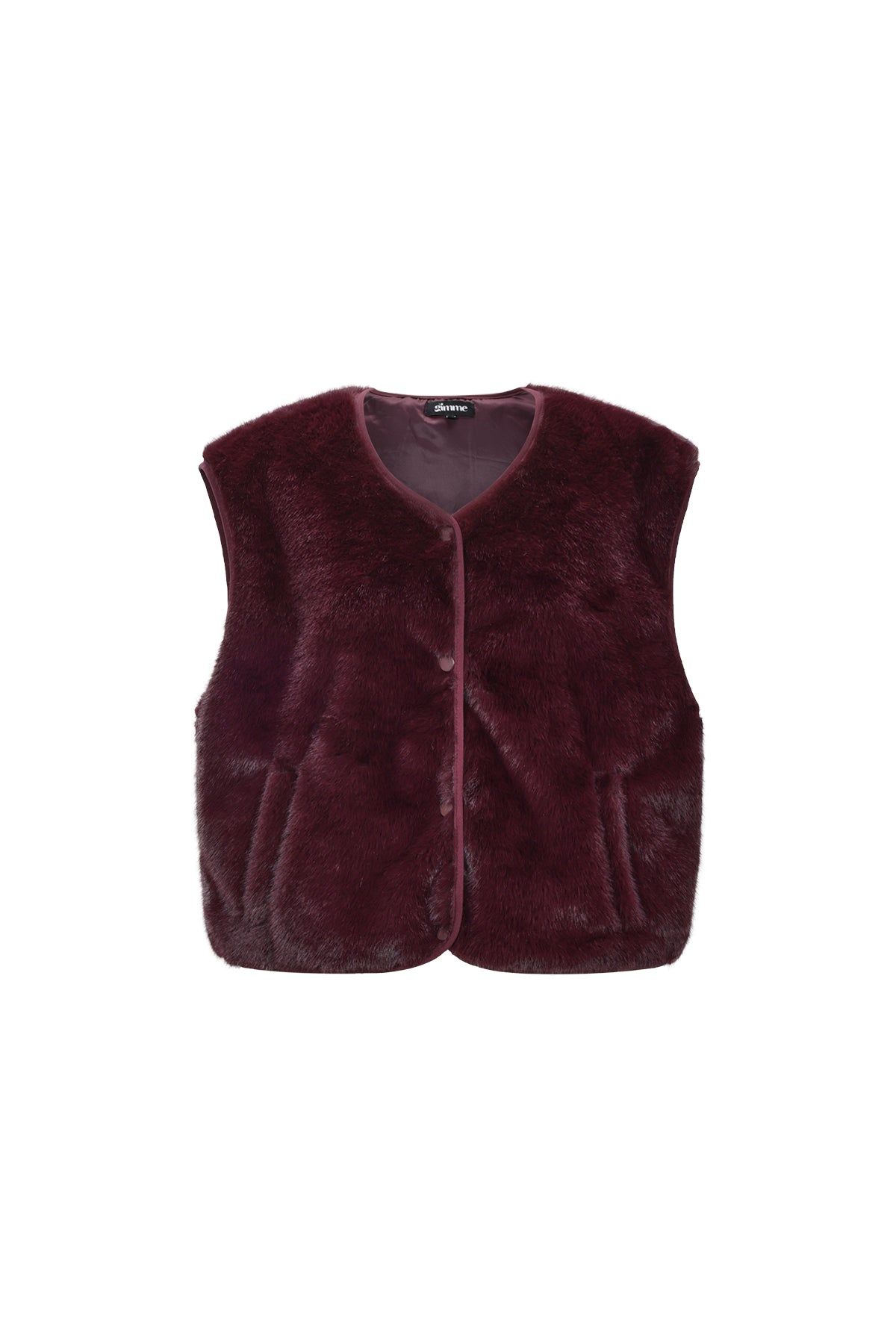 Woven Polyester Fiber Vrouwen Vest Casual Herfst/Winter Solid Color
