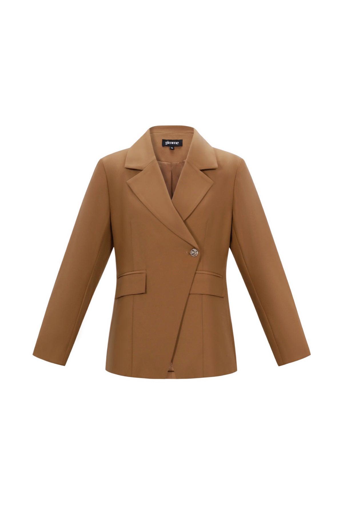 Geweven Polyestervezel Vrouwenpak Elegant Solide Kleur Herfst/Winter