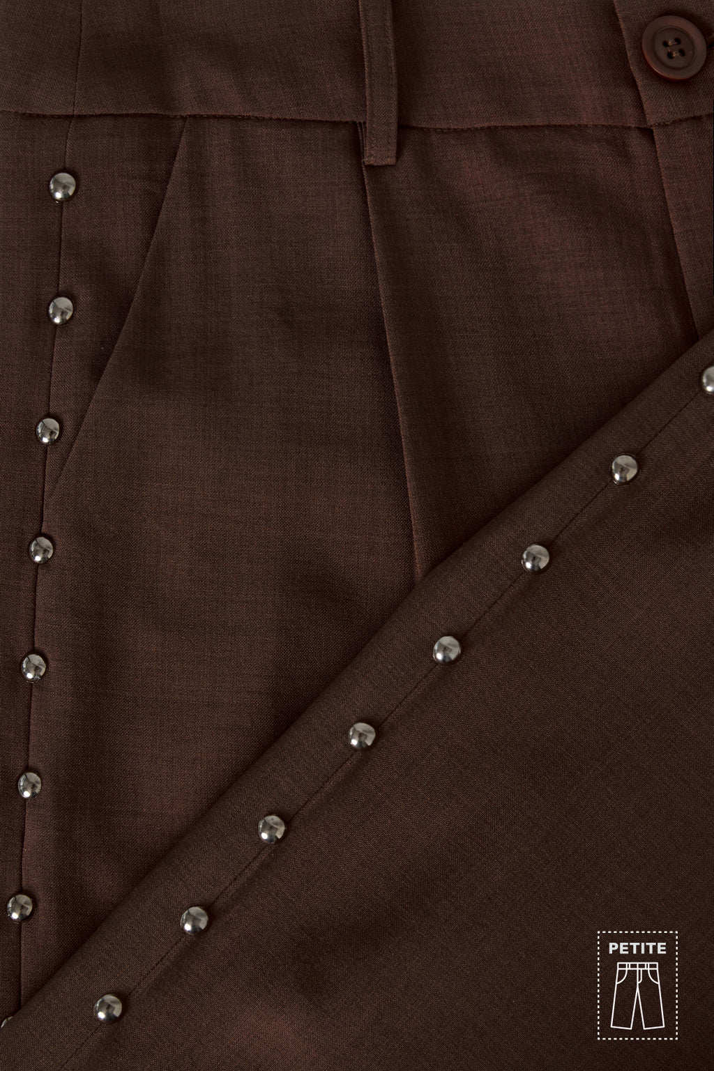 Geweven Polyestervezel Vrouwen Brede Broek Elegante Solide Kleur Herfst/Winter