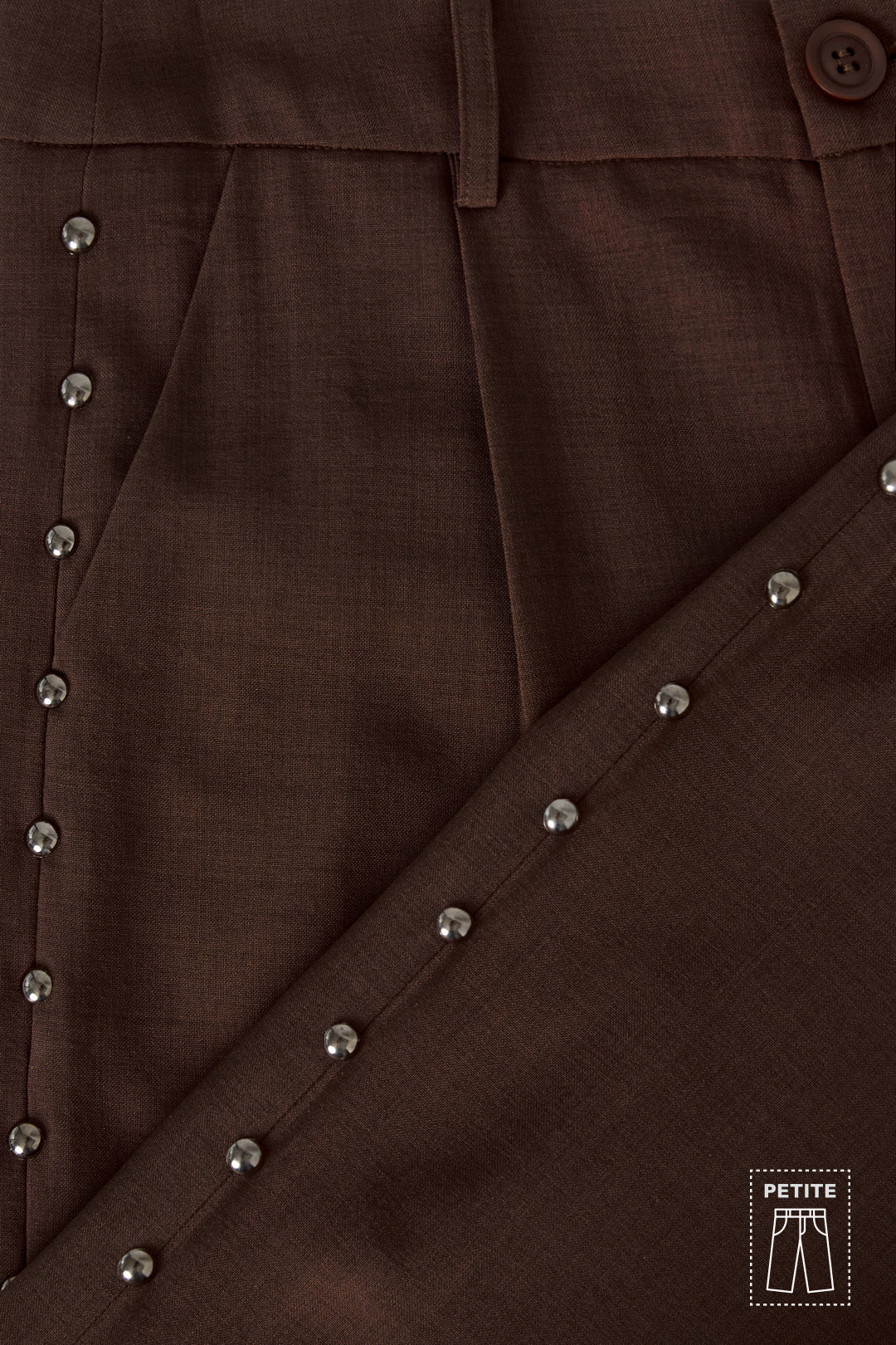 Geweven Polyestervezel Vrouwen Brede Broek Elegante Solide Kleur Herfst/Winter