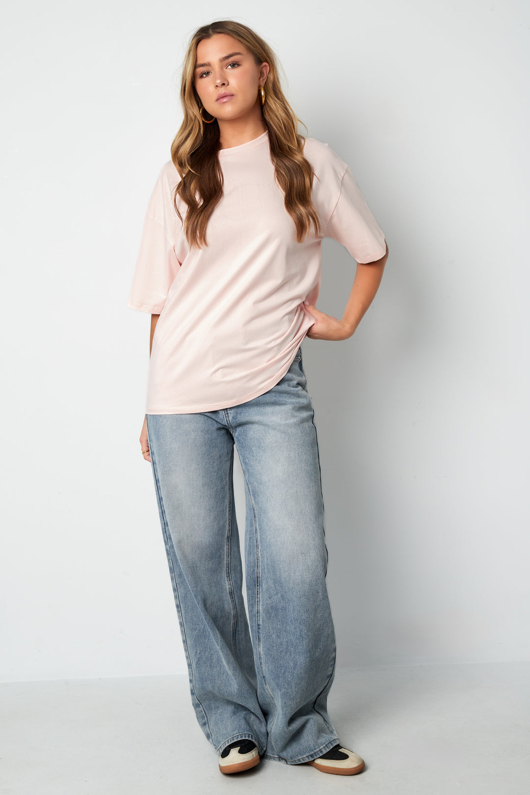 Cotton Vrouwen T-shirt Casual Letters