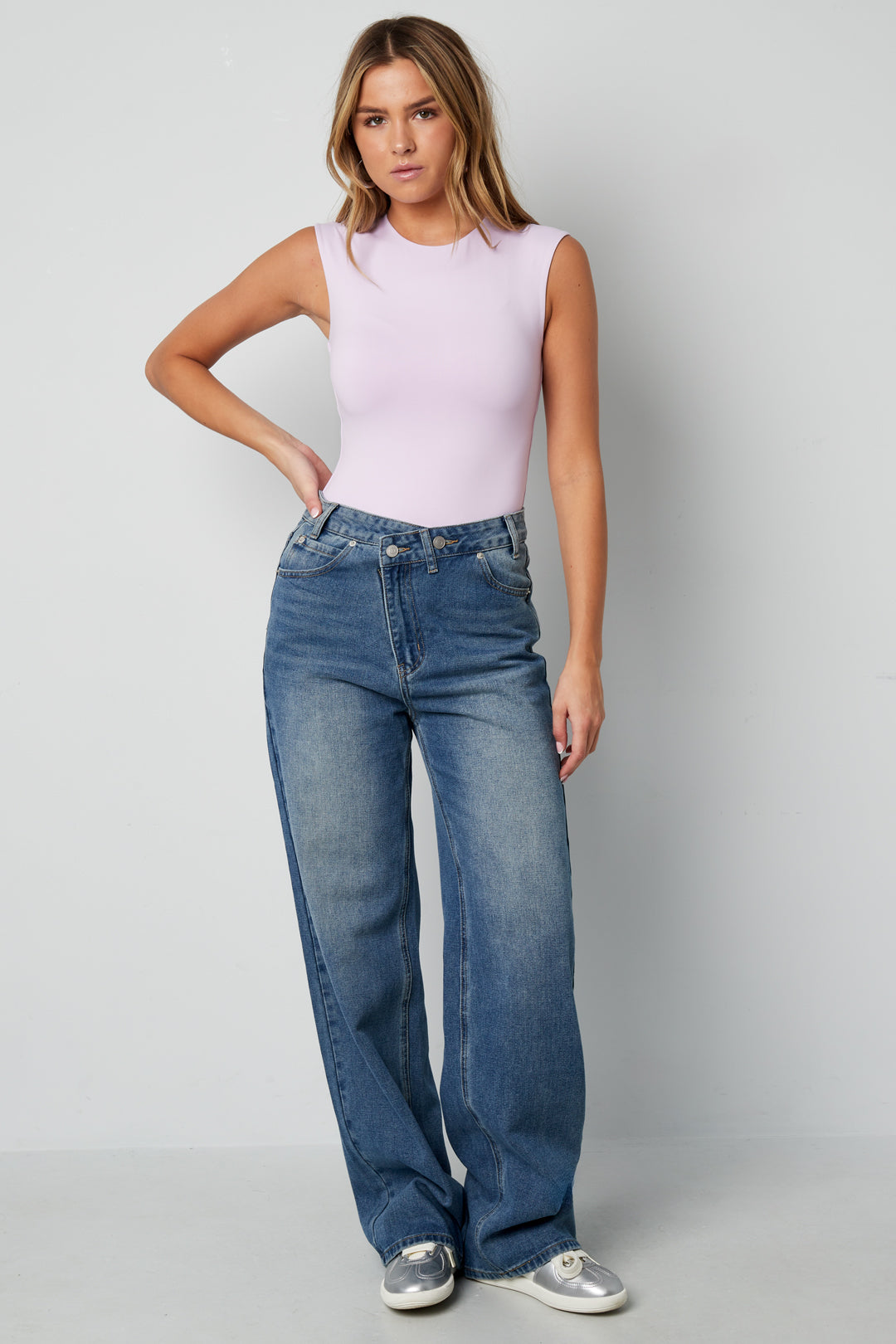 Gebreide Nylon Shapewear Bodysuit Basis Effen Kleur Lente/Zomer