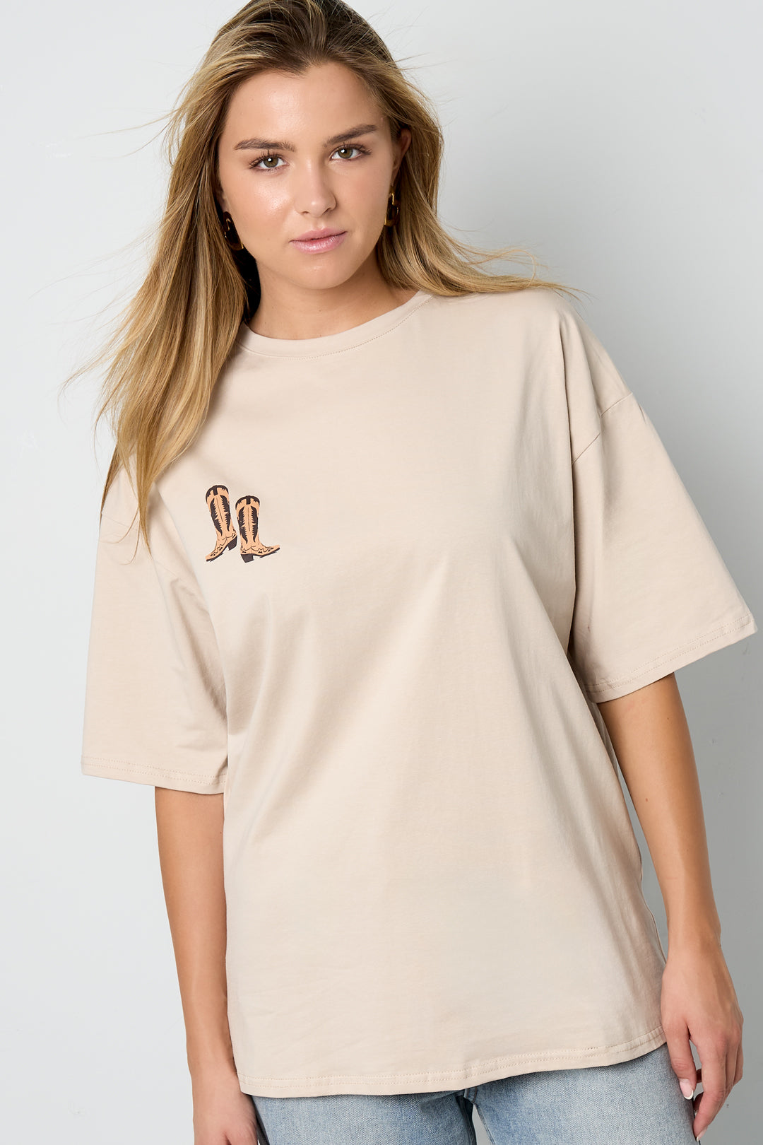 Cotton Knitted Vrouwen T-shirt Casual Cartoon