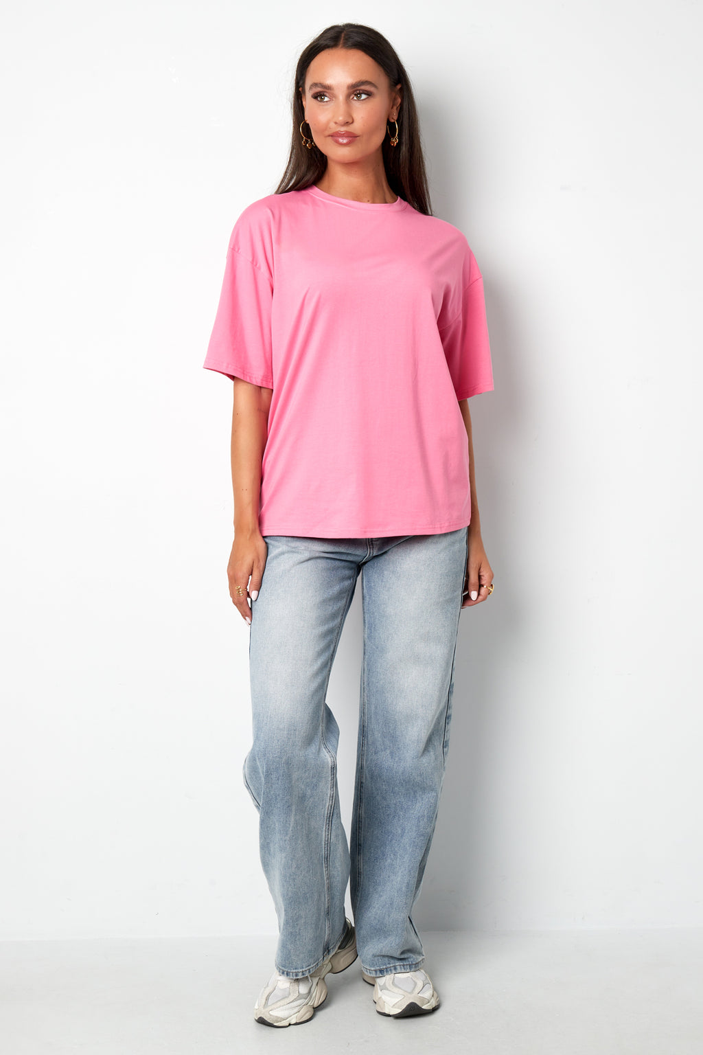 Cotton Vrouwen T-shirt Casual Letters