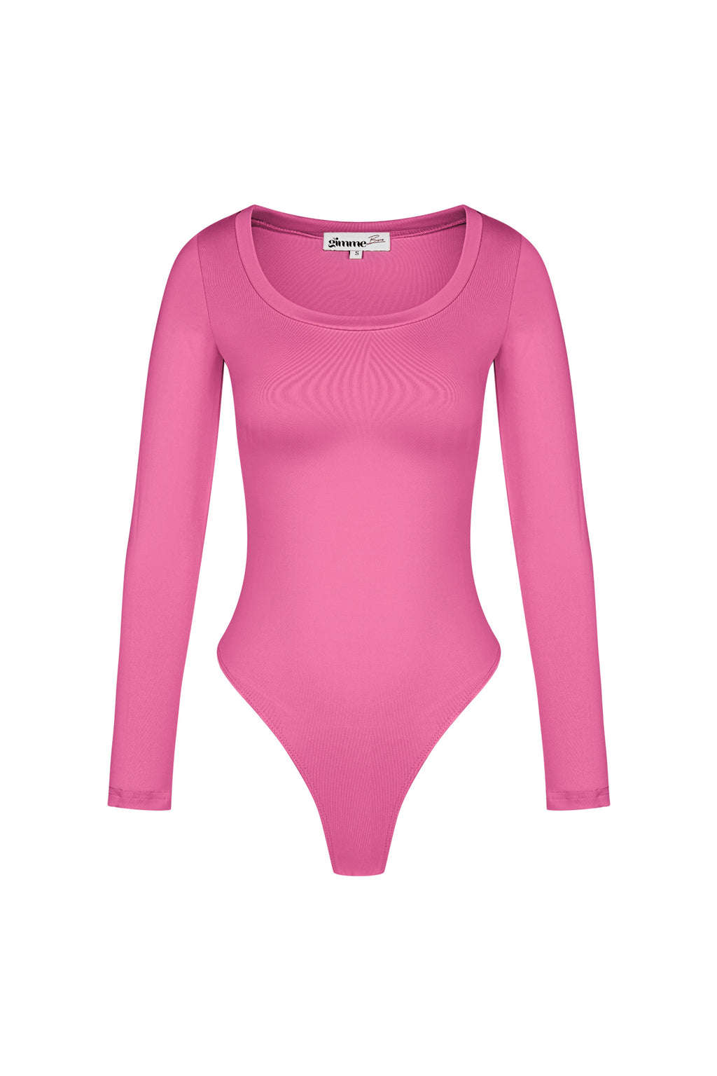 Polyester Vrouwen Lange Mouw Bodysuit Hoge Stretch Passend