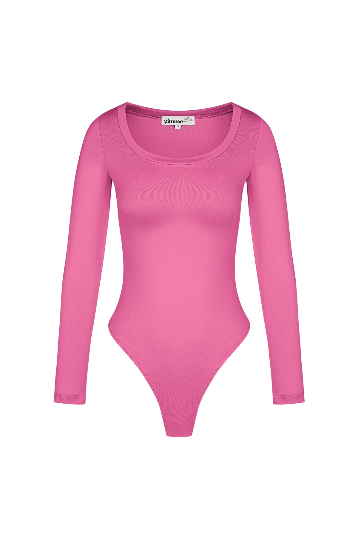Polyester Vrouwen Lange Mouw Bodysuit Hoge Stretch Passend