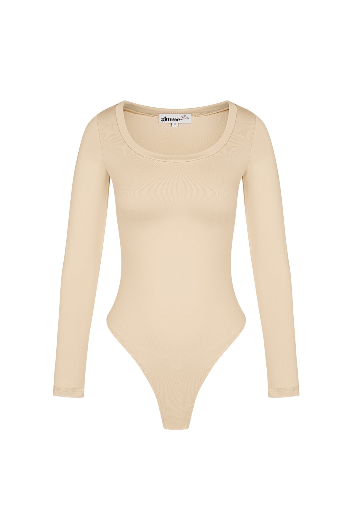 Polyester Vrouwen Lange Mouw Bodysuit Hoge Stretch Passend