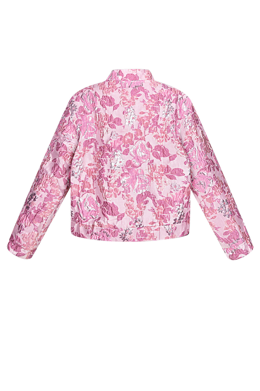 Polyester Vrouwen Korte Jas Bloemenprint Sportief
