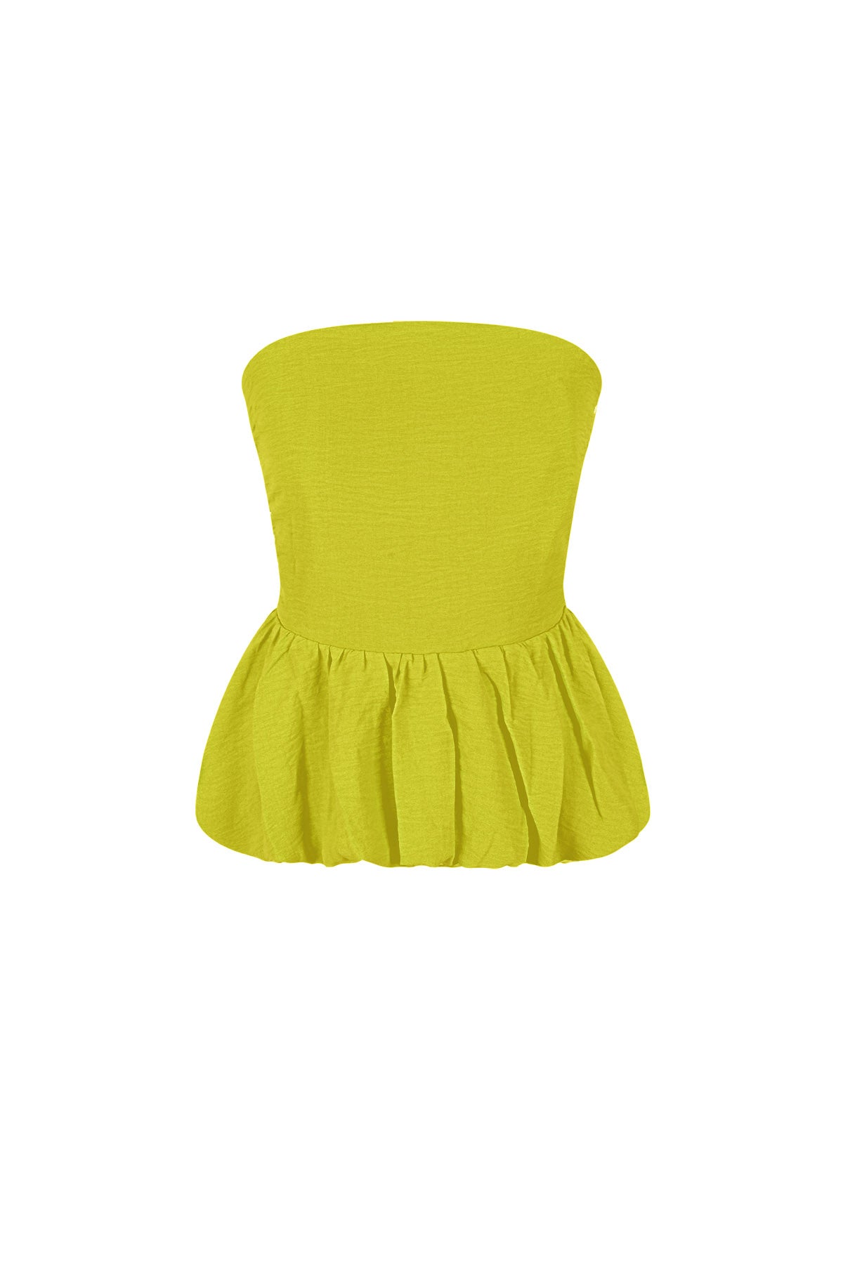 Polyester Vrouwen Mouwloze Top Ruches Onderkant