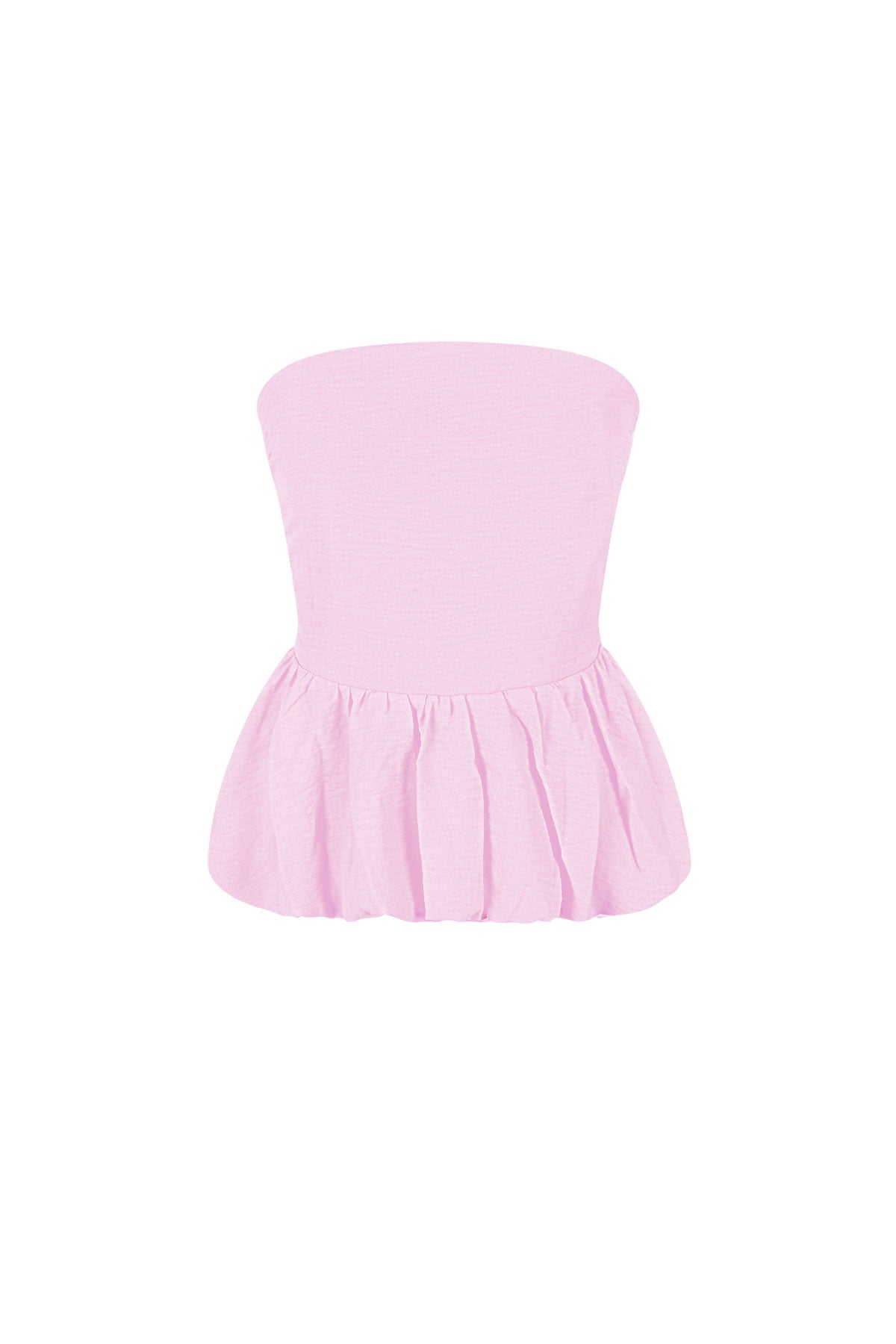 Polyester Vrouwen Mouwloze Top Ruches Onderkant