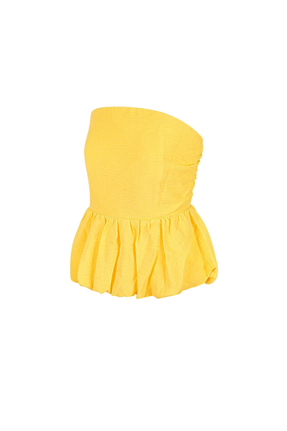 Polyester Vrouwen Mouwloze Top Ruches Onderkant