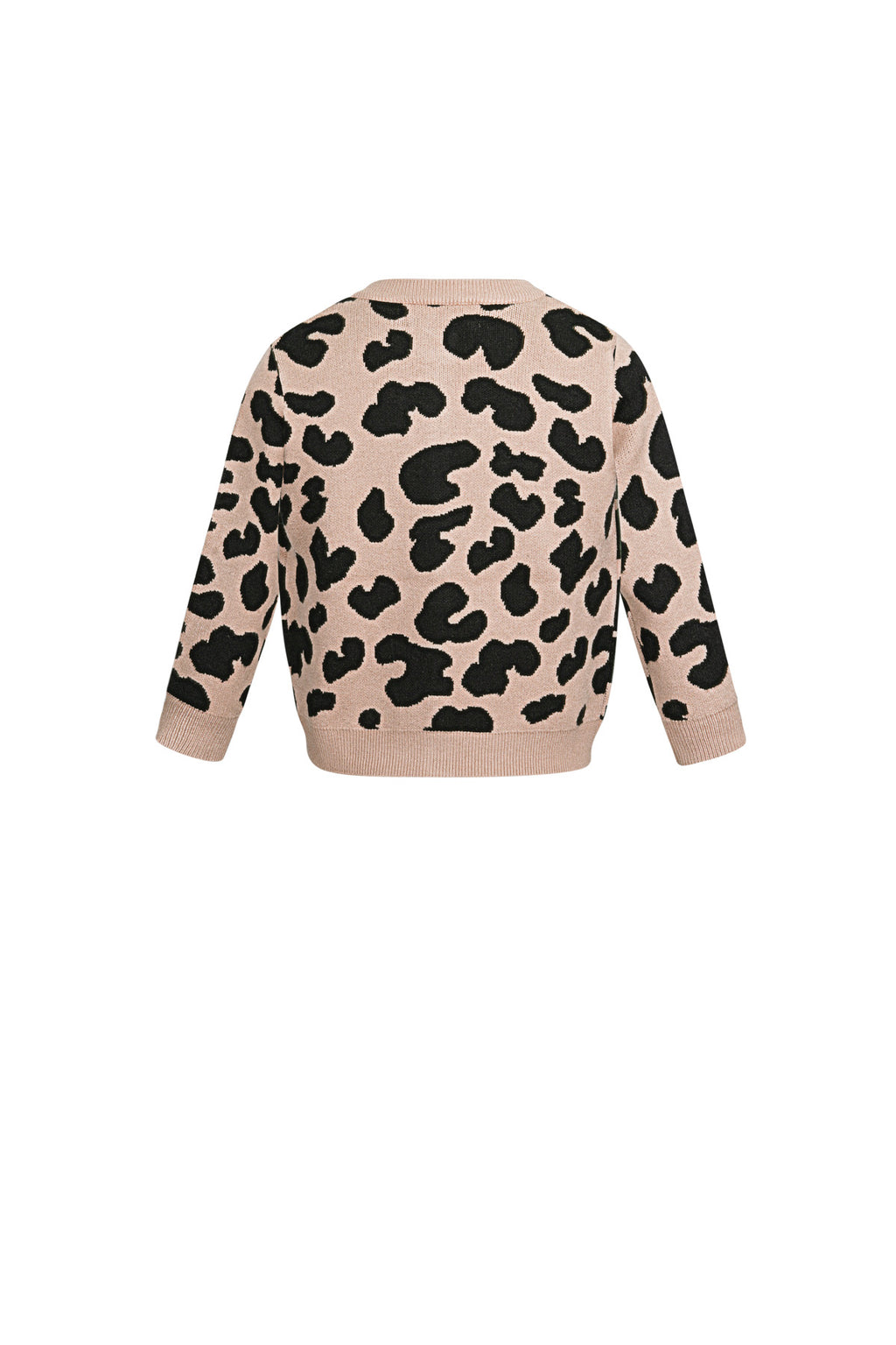 Viscose Gebreide Cardigan Vrouwen Luipaardprint Patroon Stijlvol