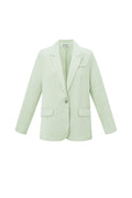 Polyester Vrouwen Suit Set Satijn Afwerking