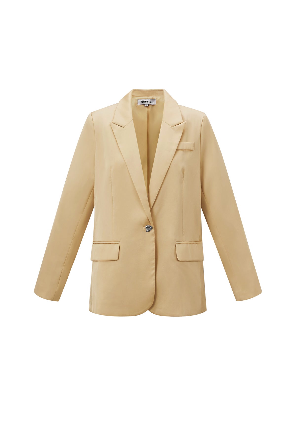 Polyester Vrouwen Suit Set Satijn Afwerking
