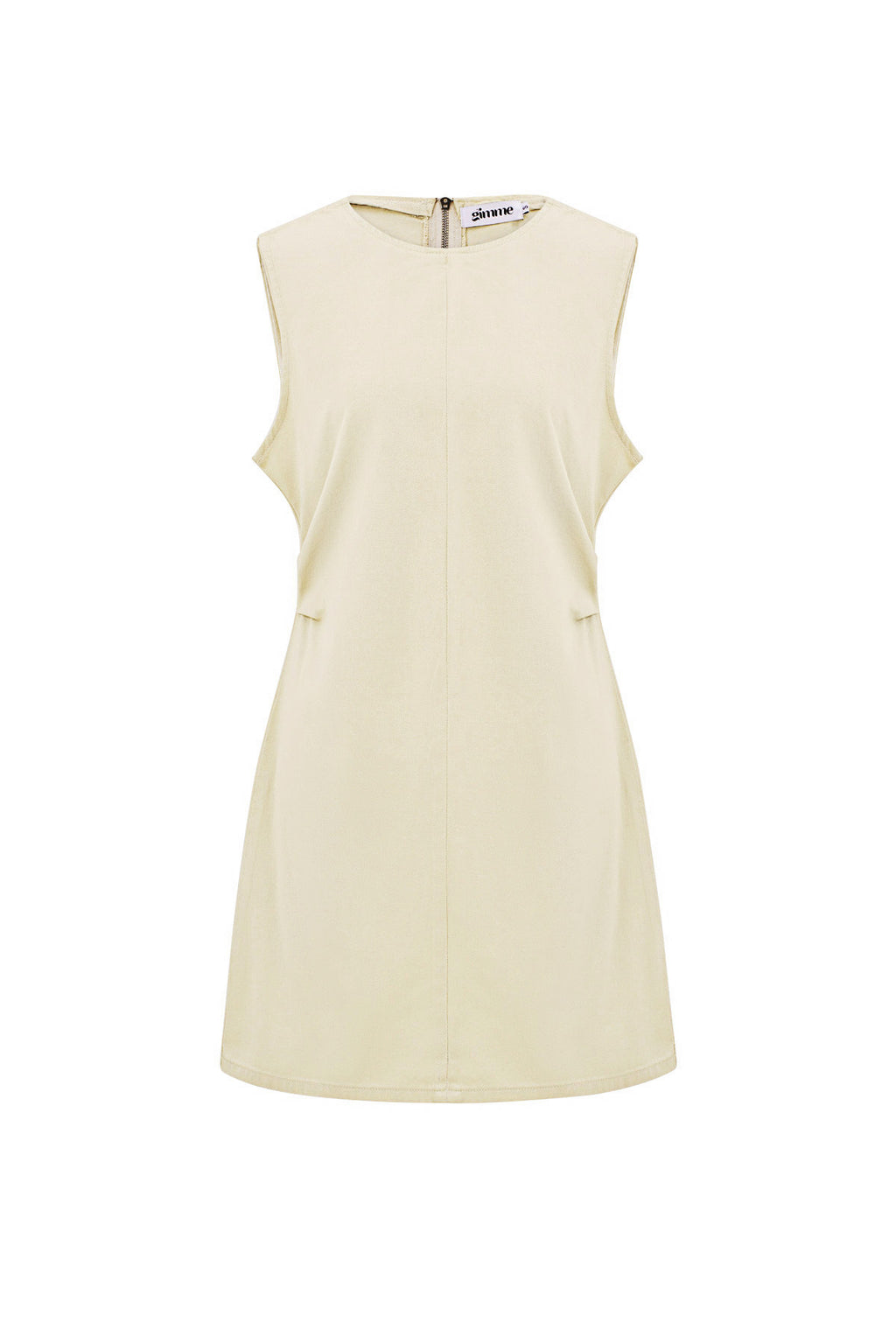 Cotton Vrouwen Mini Jurk Mouwloos Bodycon