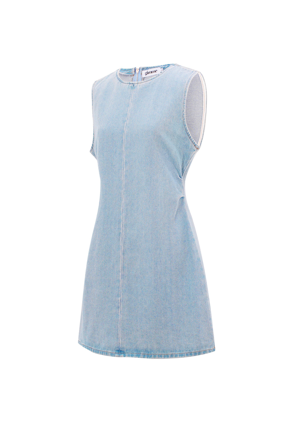 Cotton Vrouwen Mini Jurk Mouwloos Bodycon