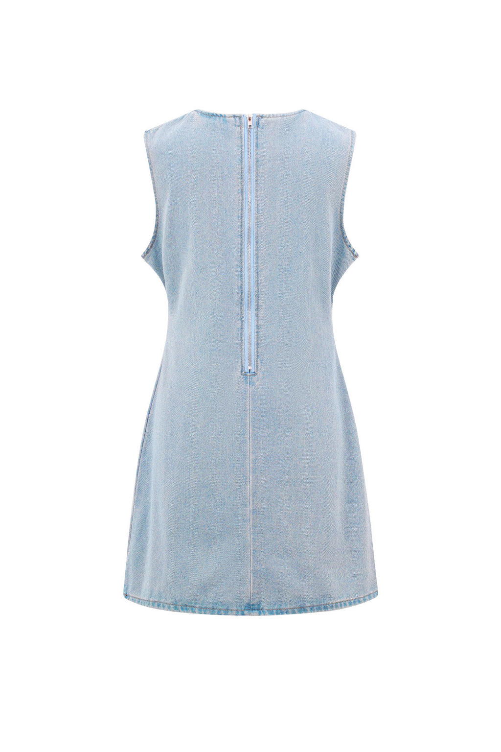 Cotton Vrouwen Mini Jurk Mouwloos Bodycon