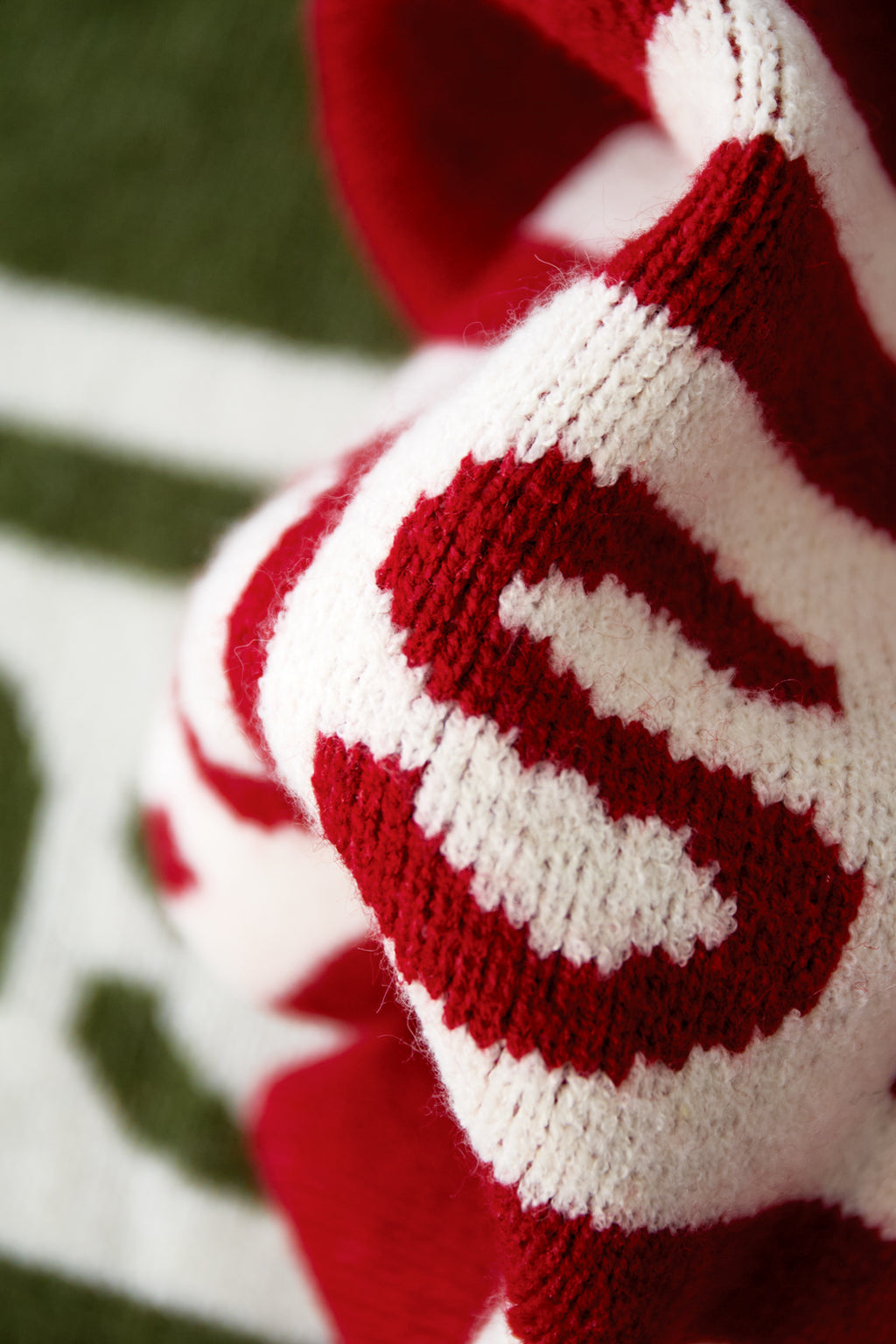 Gebreide Polyestervezel Vrouwen Trui Sporty Letters