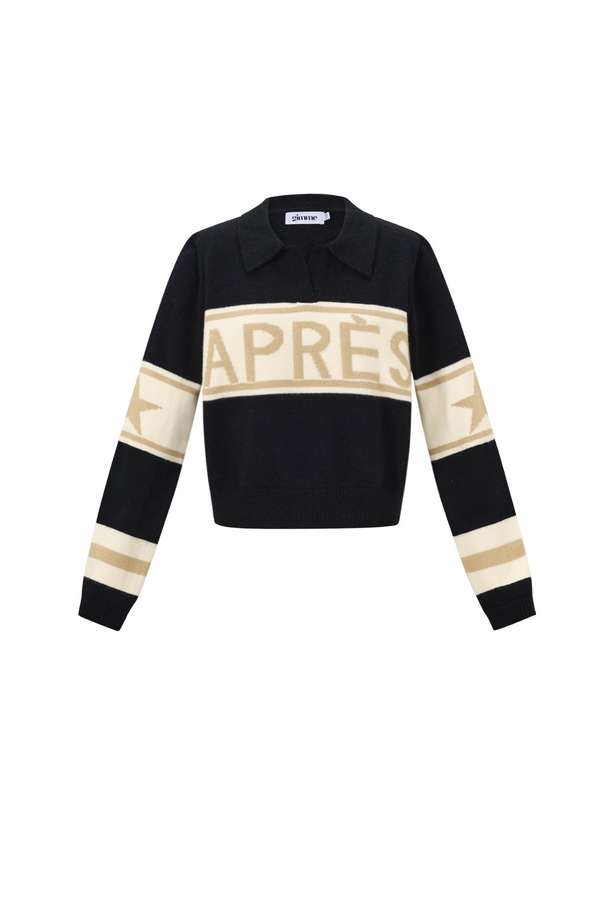 Gebreide Polyestervezel Vrouwen Truien Casual Letters