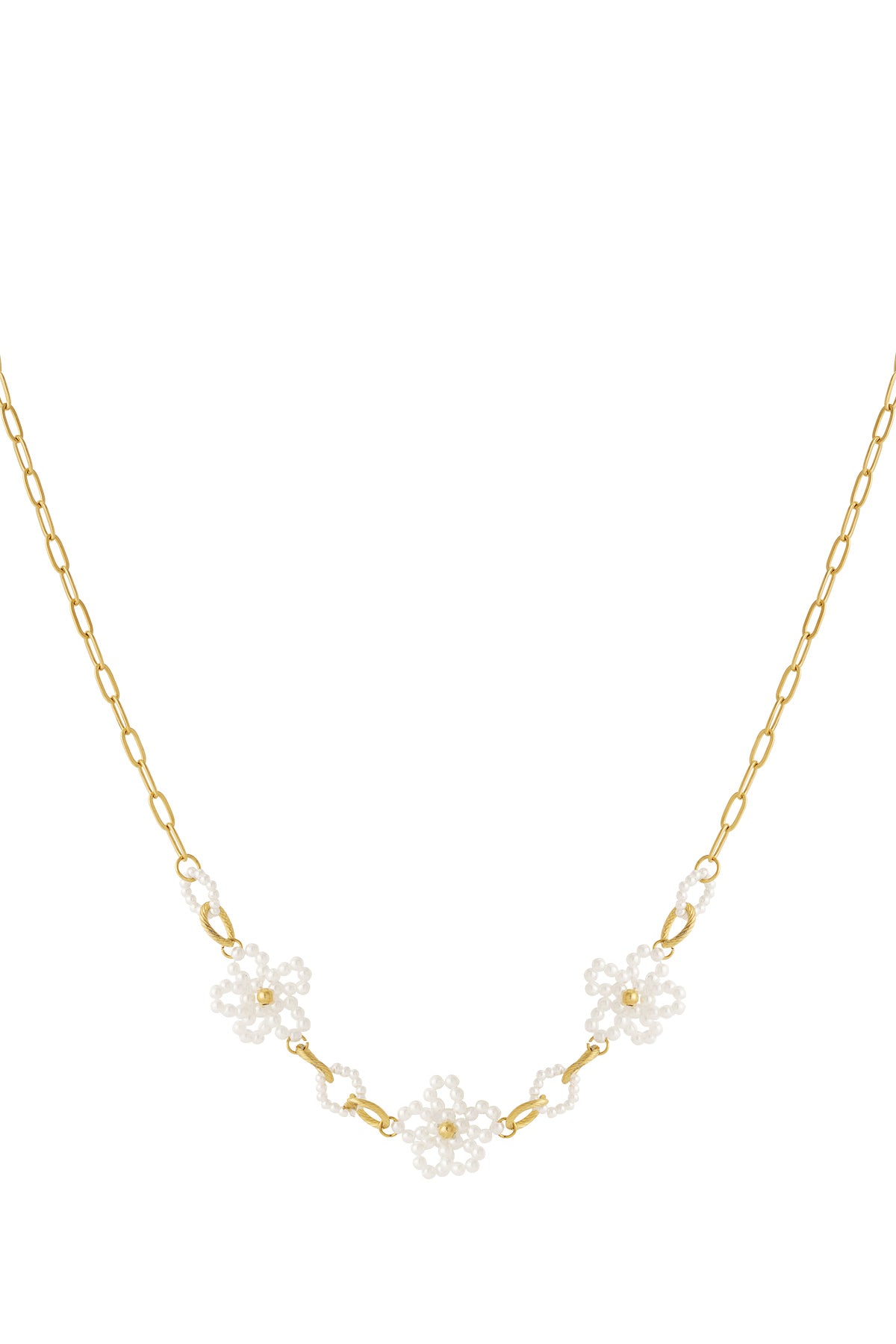 Bloemenschakelketting Ketting