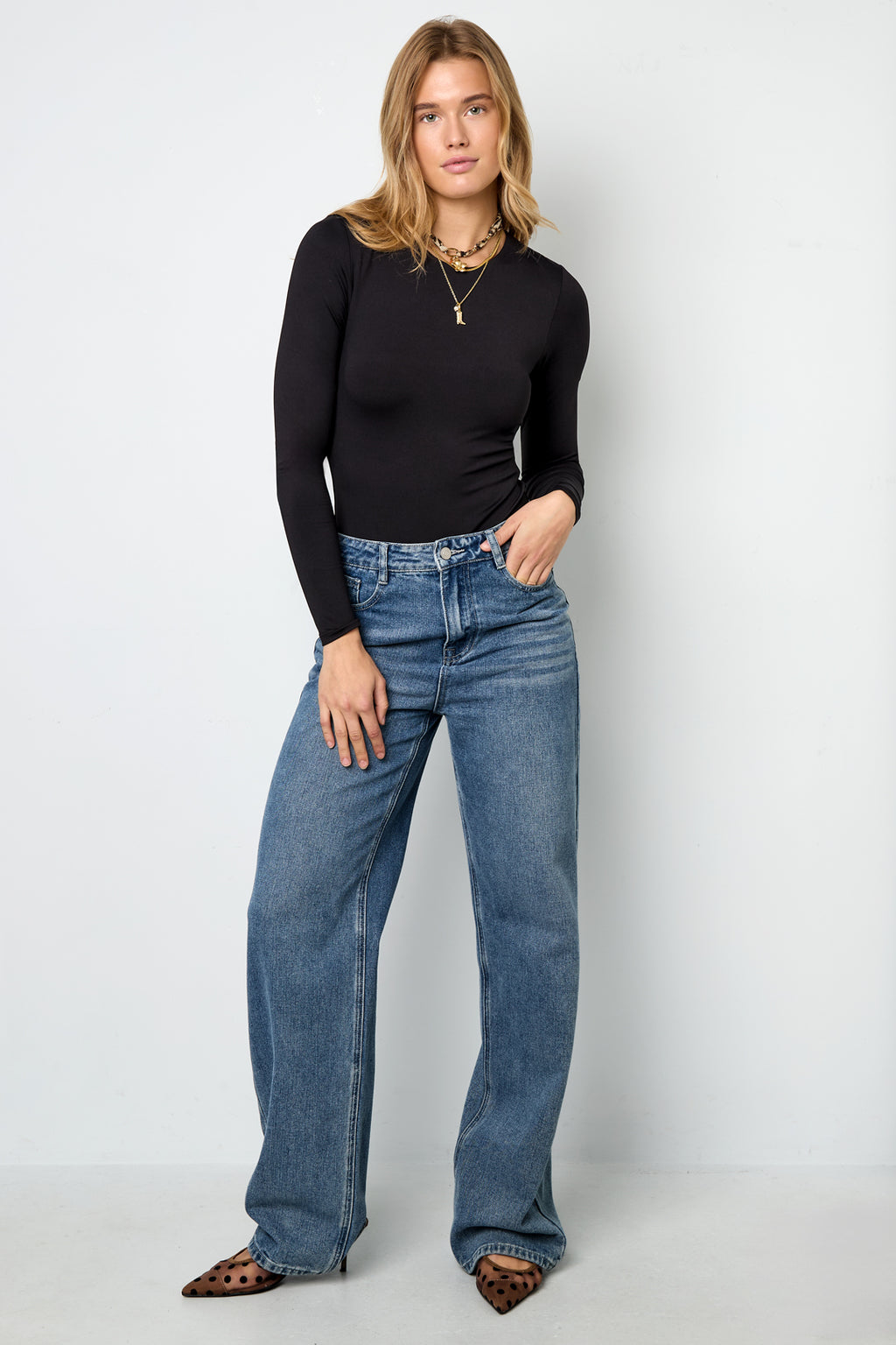 Gebreide Nylon Bodyshaper Basiskleur Eenvoudig Ontwerp