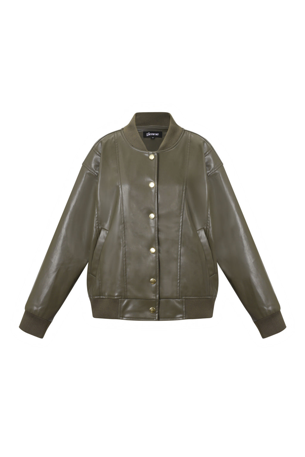 Woven Polyester Fiber Vrouwen Bomber Jas Fall/Winter Street Stijl