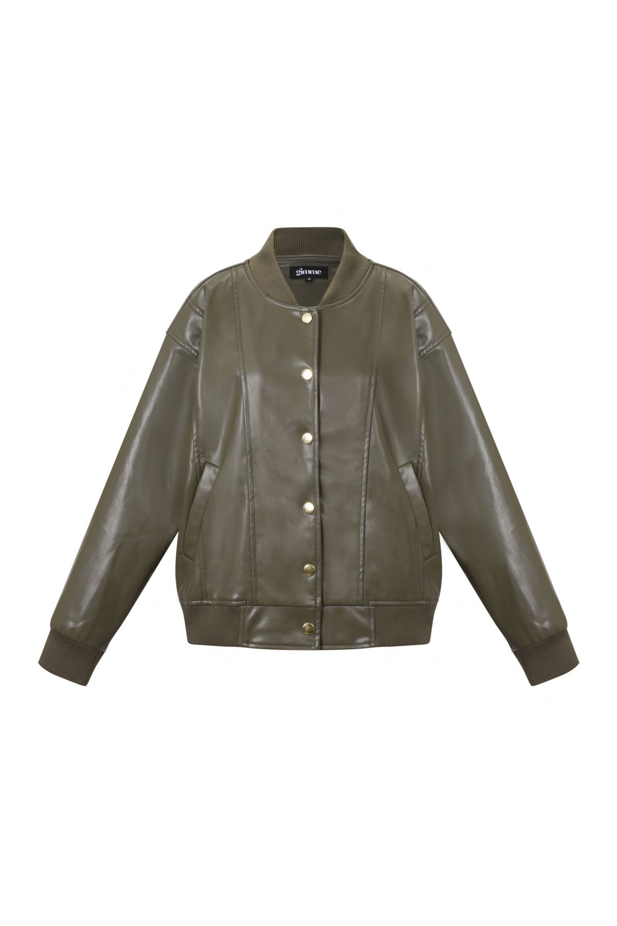 Woven Polyester Fiber Vrouwen Bomber Jas Fall/Winter Street Stijl