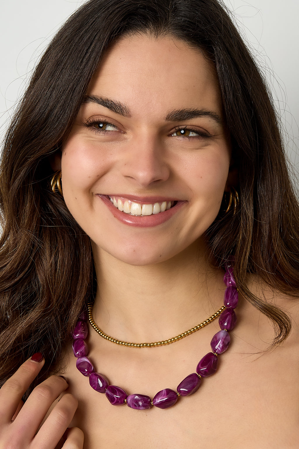 Acryl kralenkettingen Kralen Casual Dagelijks Eenvoudig Serie Dames sieraden