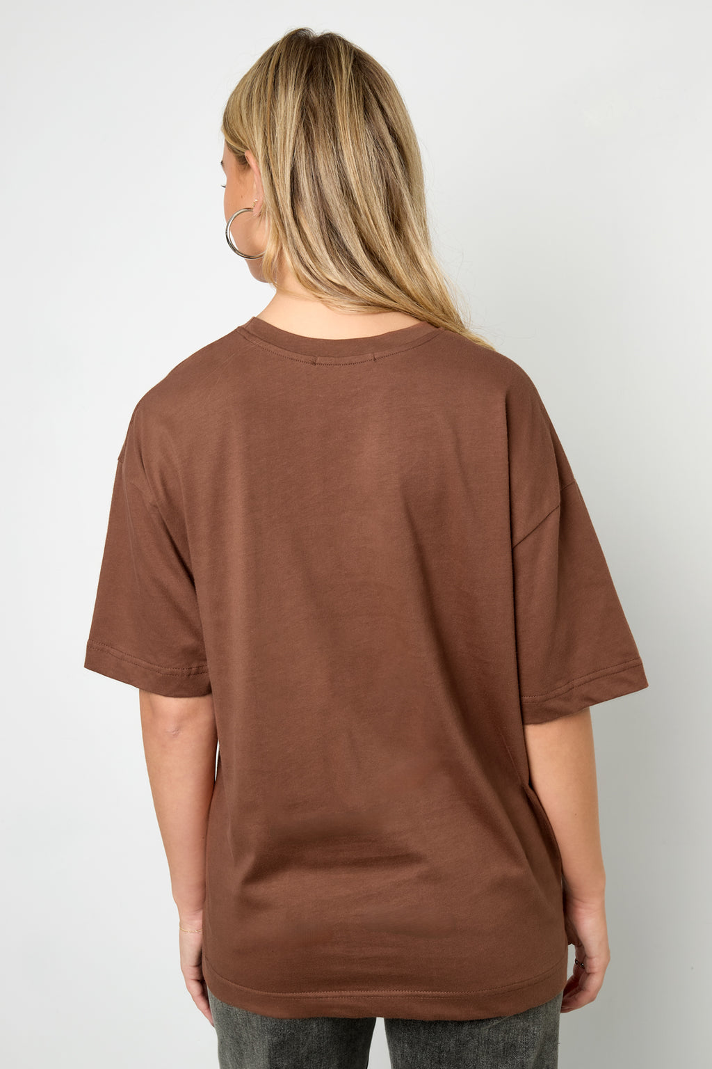 Cotton Knitted Vrouwen T-shirt Casual Letters