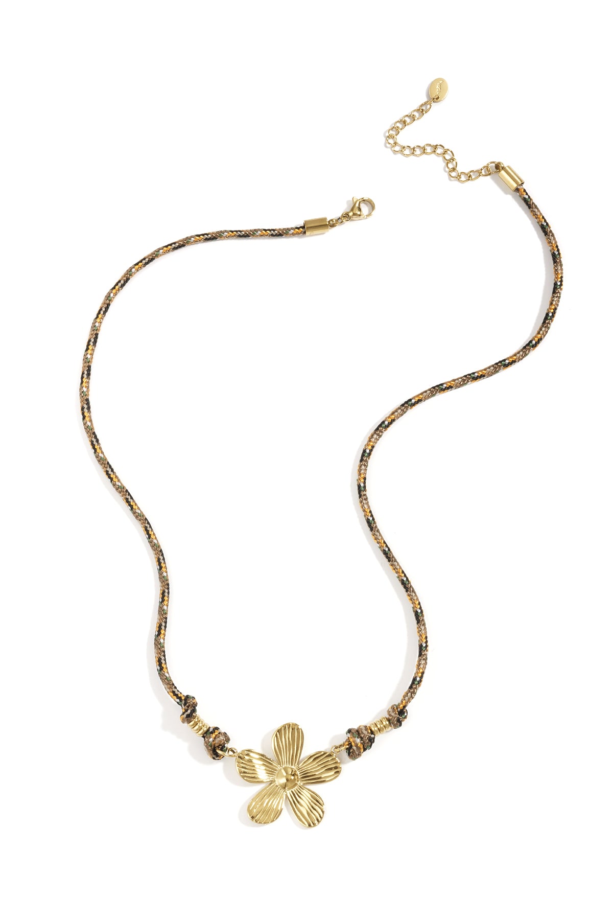 Roestvrijstalen hangerkettingen Bloemen Casual Dagelijks Eenvoudig Serie Damessieraden