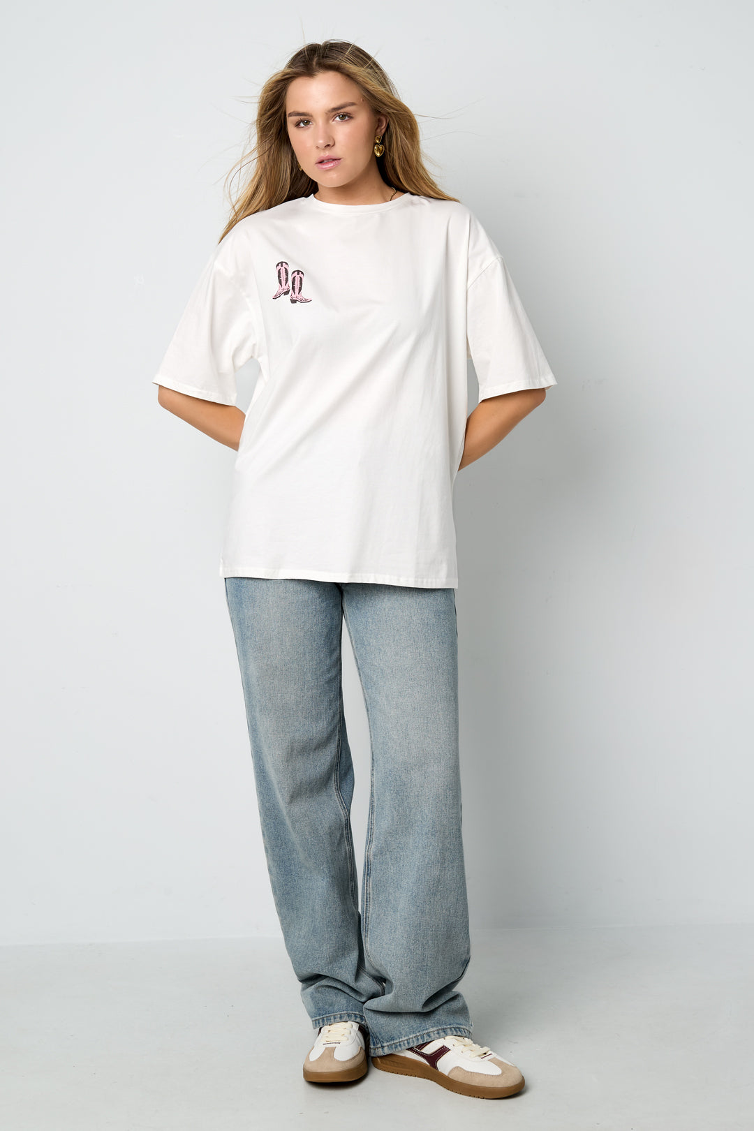 Cotton Knitted Vrouwen T-shirt Casual Cartoon