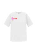 Cotton Vrouwen T-shirt Lente/Zomer Letters