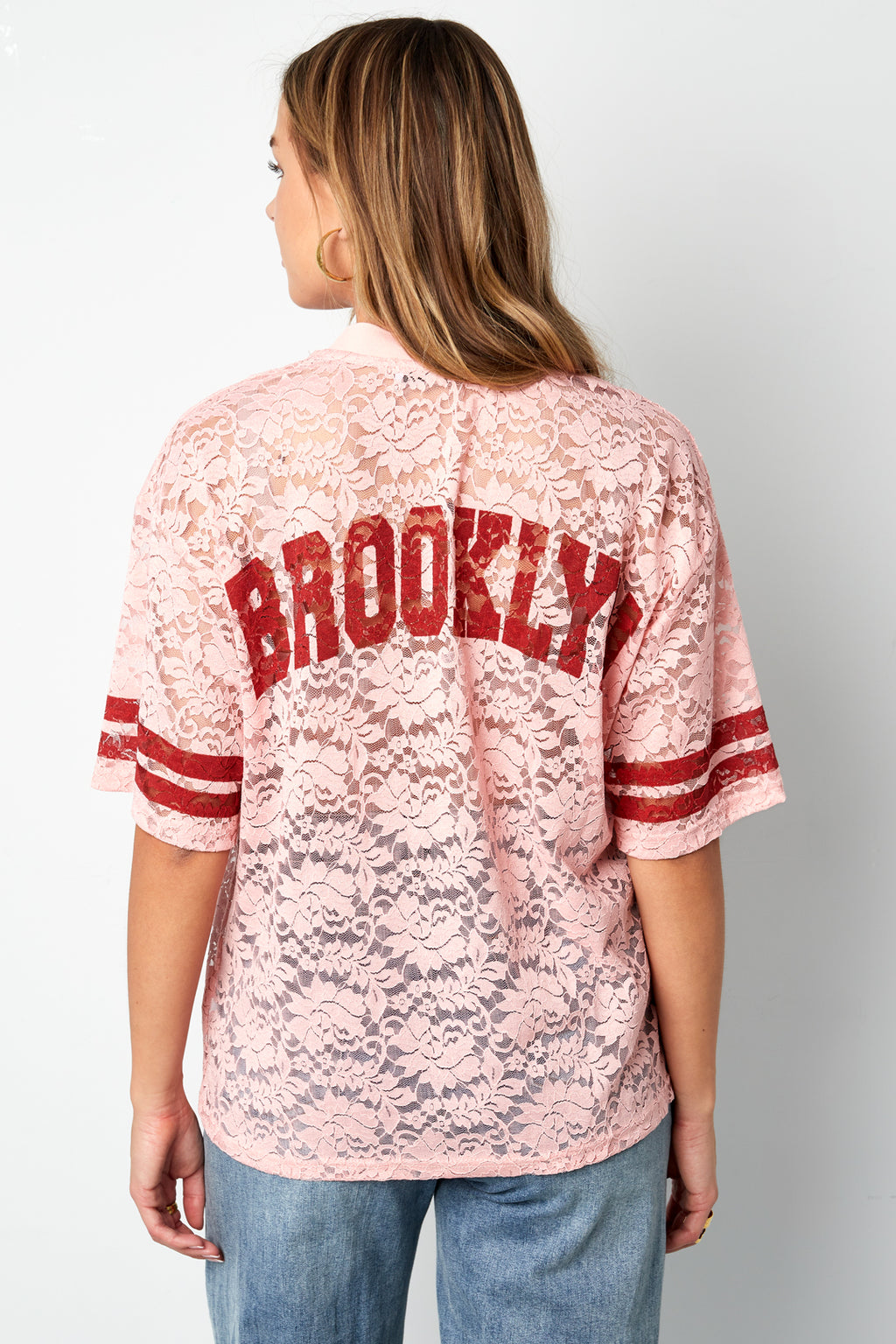 Woven Polyester Fiber Vrouwen T-shirt Sporty Color Clash