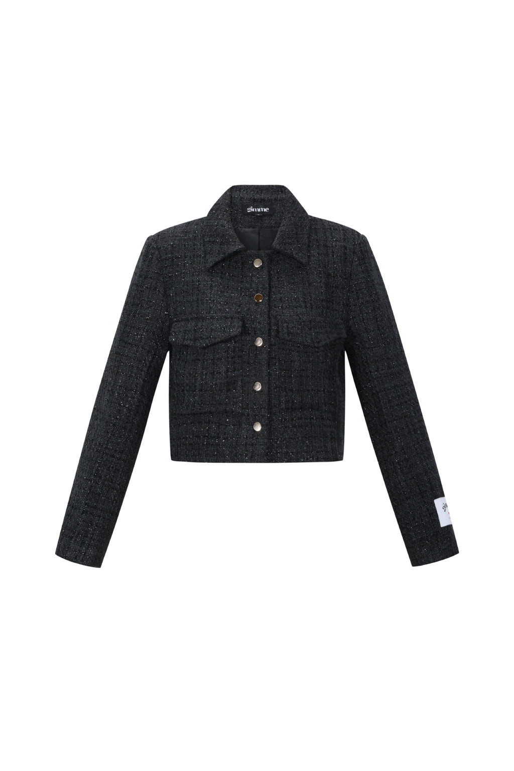 Geweven Polyestervezel Vrouwen Jas Elegant Geruit Statement