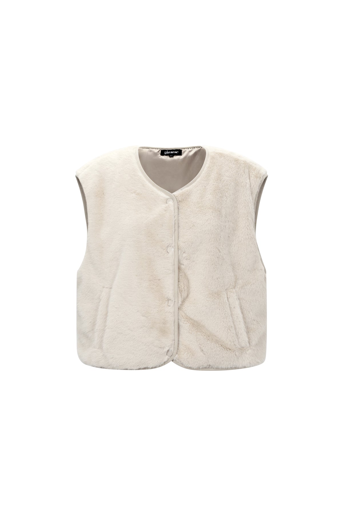 Woven Polyester Fiber Vrouwen Vest Casual Herfst/Winter Solid Color