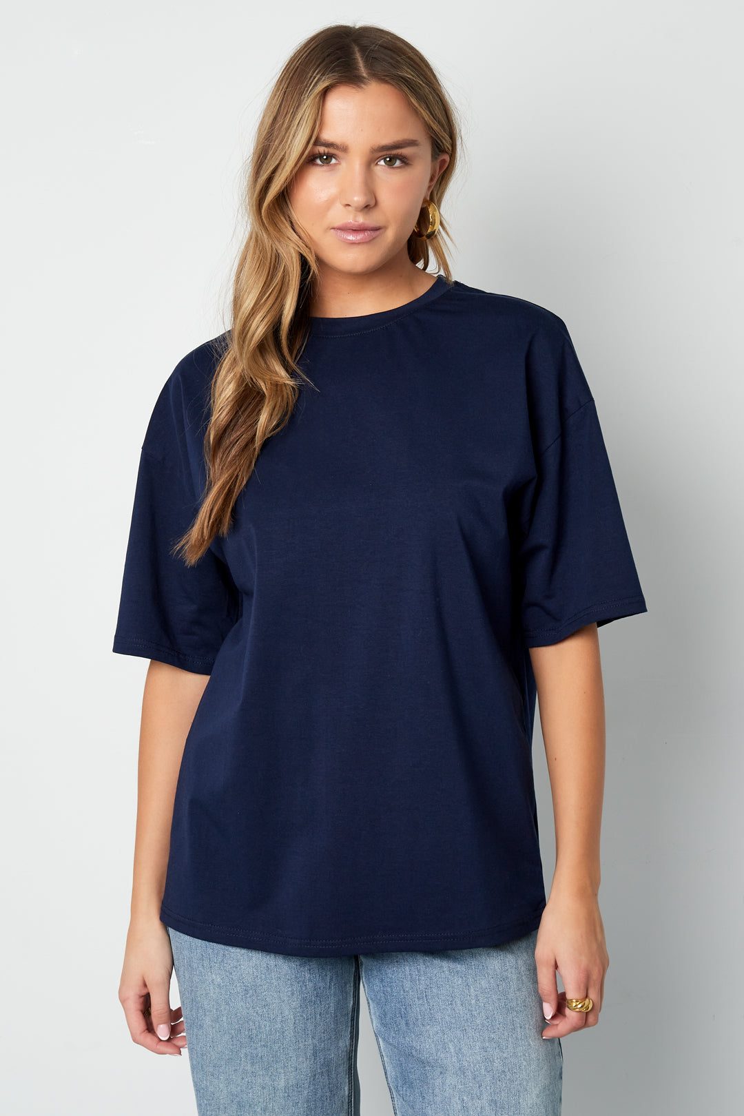 Cotton Vrouwen T-shirt Casual Letters